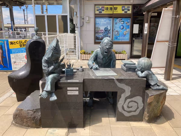 Photo of Sakaiminato Station | inside the station near the ticket gates | Rest Spot 2