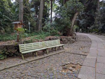 代々木八幡駅代々木八幡宮の休憩場所その2