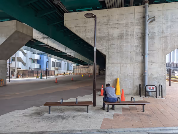 中井陸橋下南広場の写真3