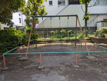 下落合駅中落合公園の休憩場所その7