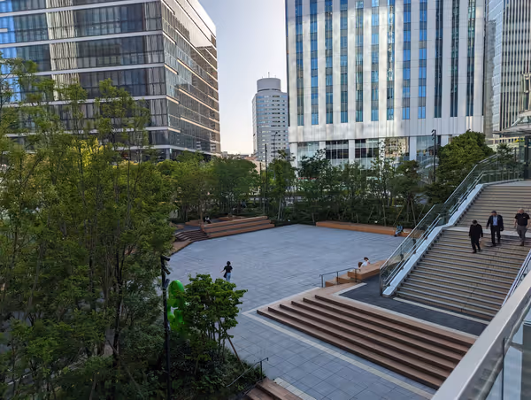 Photo of Shin-Takashima Station | Community Plaza | Rest Spot 1