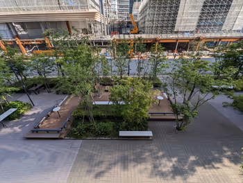 신타카시마역 미도리노 타마리로의 휴식 장소 그 7