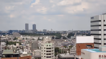 府中駅ミッテン府中屋上の休憩場所その4