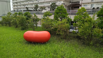 高松駅立川市役所 屋上エコガーデンの休憩場所その5