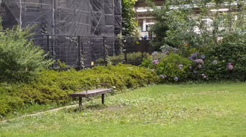 Rest area in Miyahara Station East Exit Park, Part 3