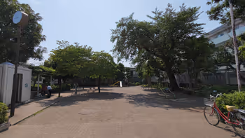 立川南駅柴崎中央公園の休憩場所その2