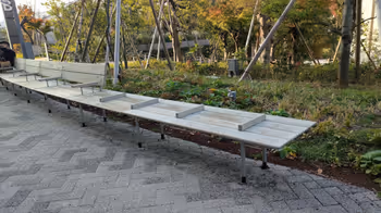 Rest area around Japan National Stadium Station - Part 5