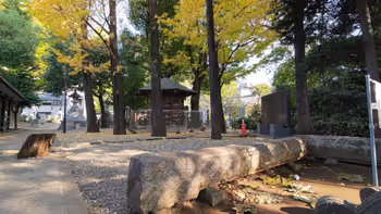 千駄谷站鳩森八幡神社的休息場所其7