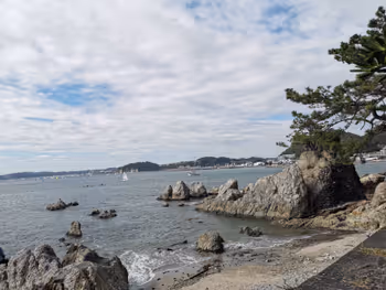 逗子・葉山站 森户大明神的休憩场所其六