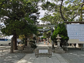 逗子・葉山站 森户大明神的休憩场所其二