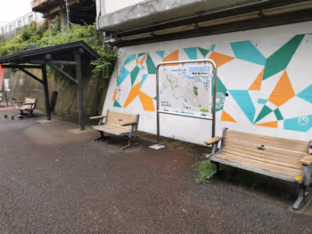 Rest Area at Hino Station East Exit Plaza Part 3