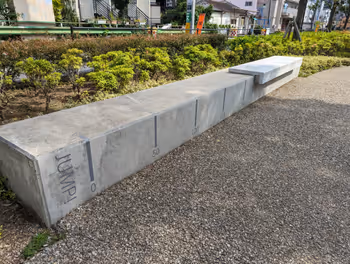 向原駅イケ・サンパークの休憩場所その4