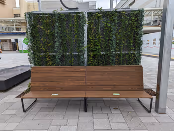 Resting area at Plenty Plaza, Seishin-Chuo Station, part 4