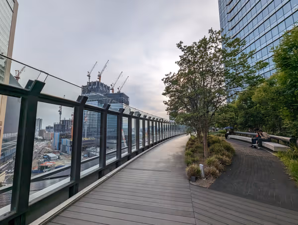 Photo of Osaka Station | Grand Front Osaka South Building Terrace Garden | Rest Spot 3