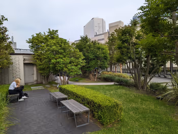 오사카역 그랑프론트 오사카 남관 테라스 가든의 휴식 장소 5