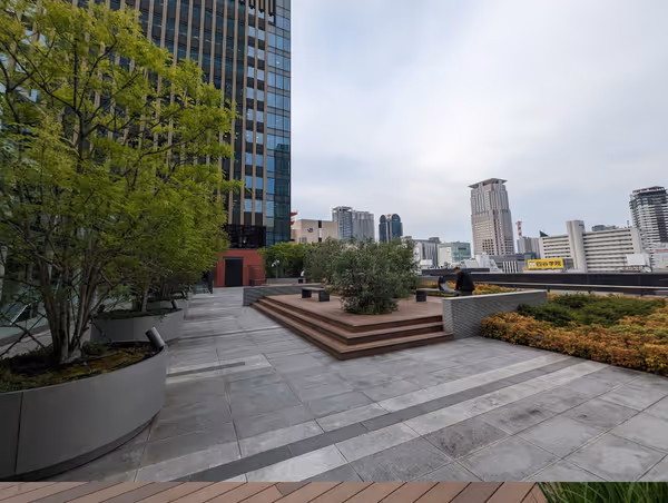 Photo of Osaka Station | Grand Front Osaka North Building Terrace Garden 7F | Rest Spot 2