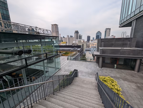 Photo of Osaka Station | Grand Front Osaka North Building Terrace Garden 7F | Rest Spot 1