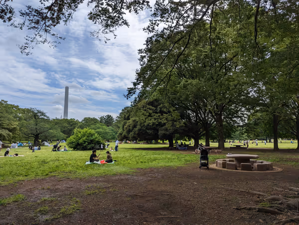 Photo de 光が丘公園 芝生広場 3