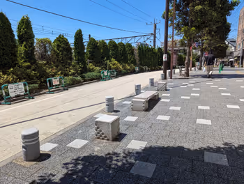 Rest Area 1 in Honmachi Shopping Street near Fuchu-Honmachi Station