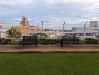 오기쿠보역 루미네 그린 테라스의 휴식 장소 그 6