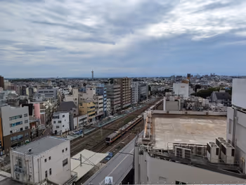 荻窪車站Town Seven あおぞらパーク的休憩場所其6