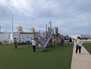 荻窪車站Town Seven あおぞらパーク的休憩場所其3