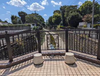Rest Area at Sagi Bridge, Saginomiya Station, part 2