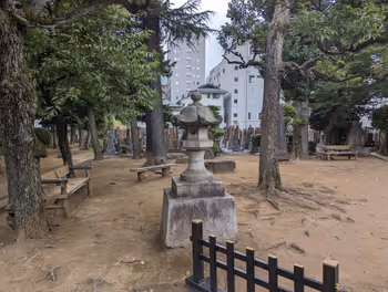 都電雑司ヶ谷駅本立寺の休憩場所その3