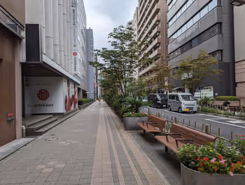 바쿠로요코야마역 니혼바시 토미자와쵸의 휴식 장소 그1