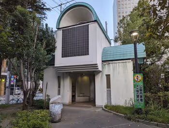 水天宮前駅箱崎公園の休憩場所その2