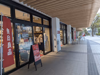 地鐵赤塚站光丘百合之木商店街 無印良品前的休息場所其7