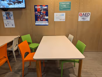 上井草駅上井草スポーツセンター ふらっと広場の休憩場所その3