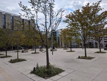 Rest area at Miya Mirai Light Hill, Utsunomiya Station, part 2