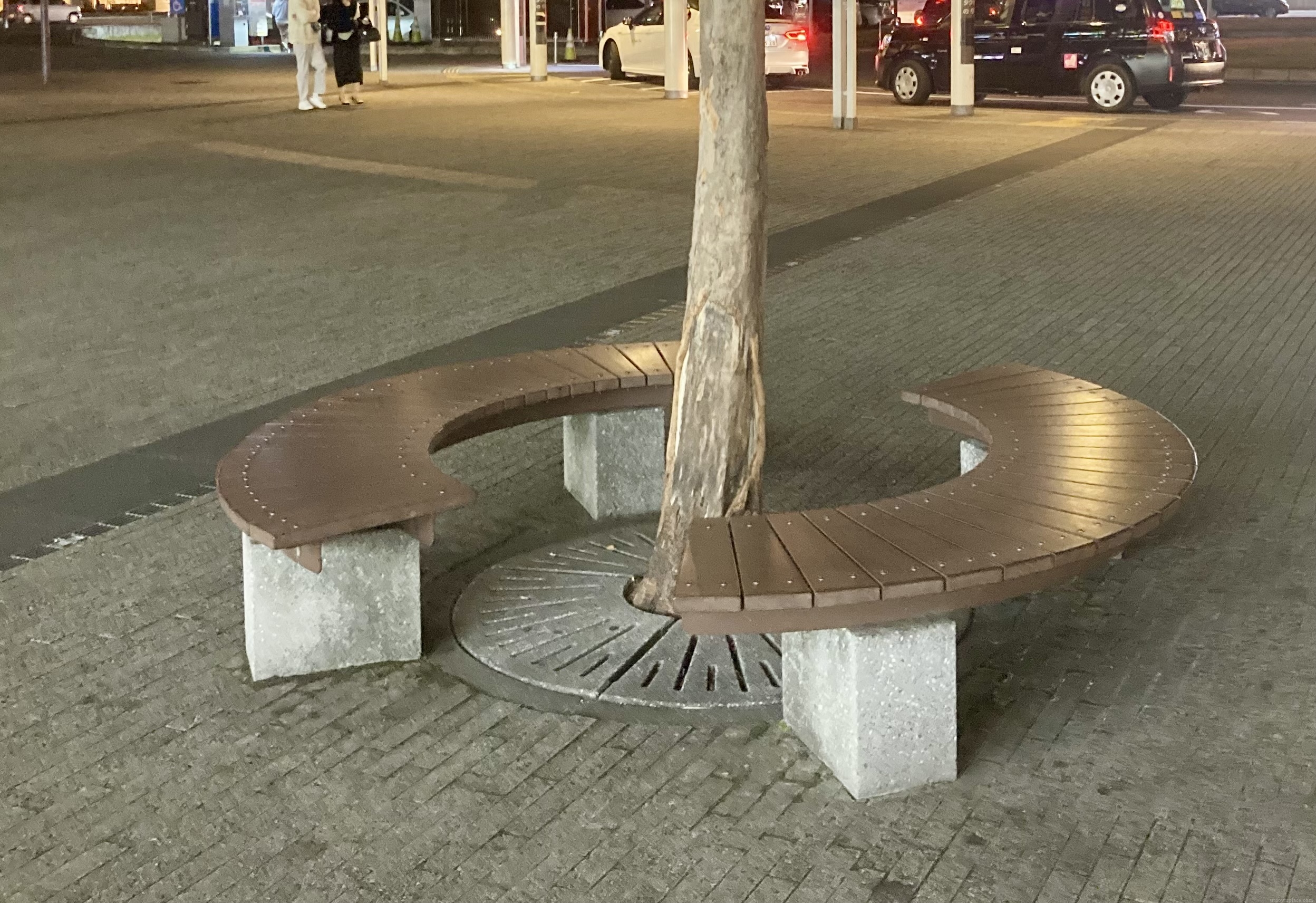 上野の森口（南口）側 アクロスプラザビル前の写真1