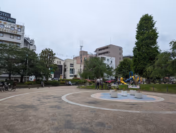 蒲田駅西蒲田公園の休憩場所その6