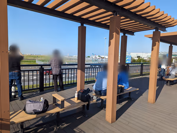 Photo of Tenku-bashi Station | Soramunado Haneda Ryokuchi | Rest Spot 3