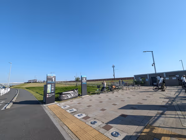 Photo of Tenku-bashi Station | Soramunado Haneda Ryokuchi | Rest Spot 1