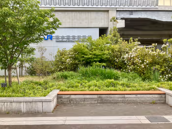 Photo of Umekōji Kyoto Nishi Station | Umekōji Park, Seven-Jo Entrance Plaza, Along the Overpass | Rest Spot 3
