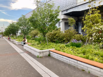 Photo of Umekōji Kyoto Nishi Station | Umekōji Park, Seven-Jo Entrance Plaza, Along the Overpass | Rest Spot 2