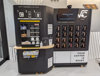 新横浜駅Shi-Yoko Gateway spotの休憩場所その3