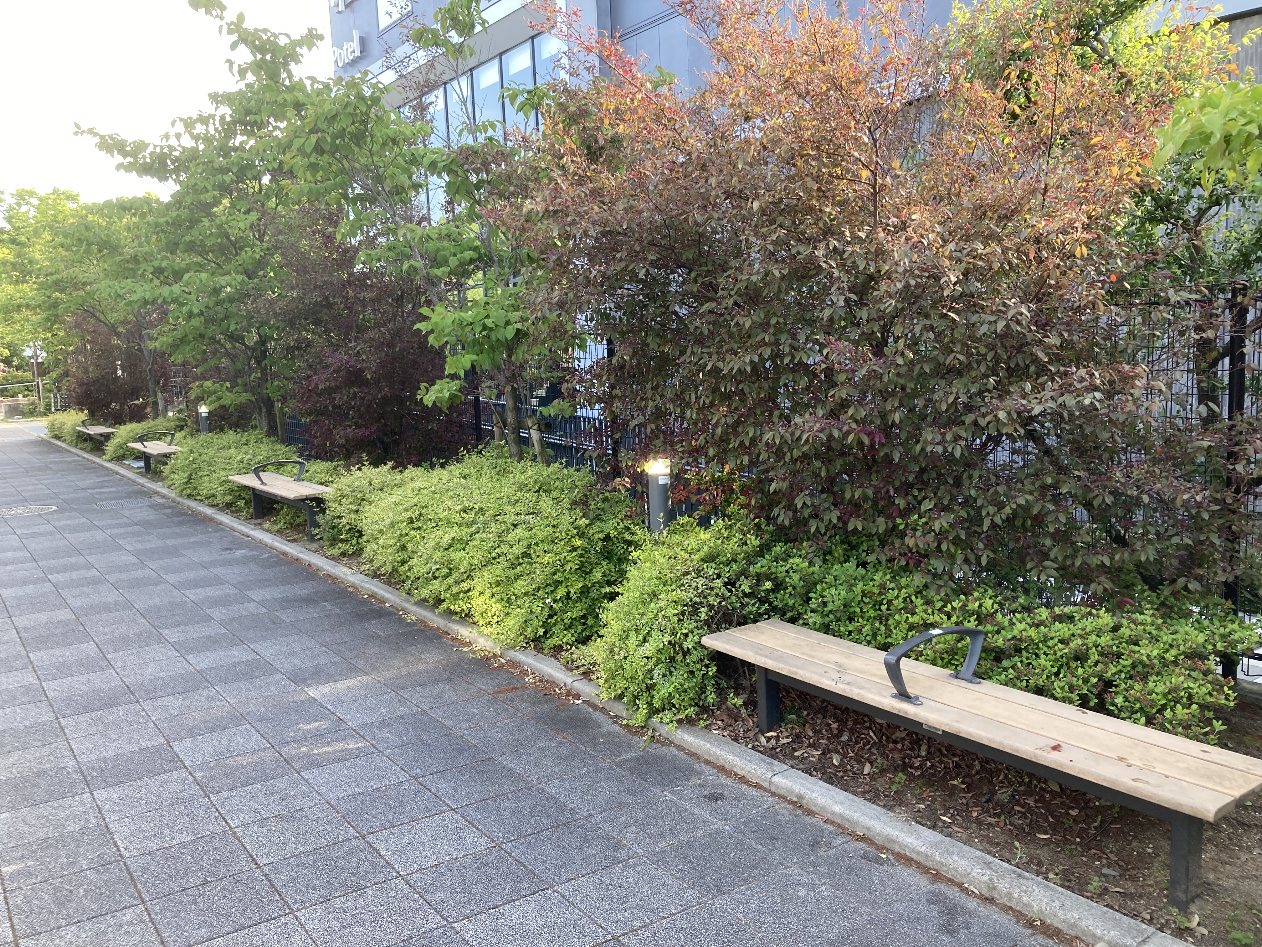 Photo of Umekōji Kyoto Nishi Station | Umekōji Park, City Tram Plaza, Umekōji Portel Kyoto Side Planting Bed | Rest Spot 1