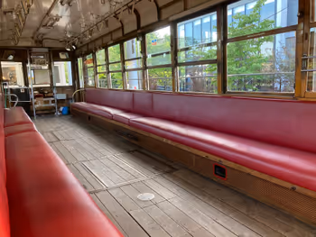 Photo of Umekōji Kyoto Nishi Station | Inside the tram at Umekōji Park Shiden Hiroba | Rest Spot 3