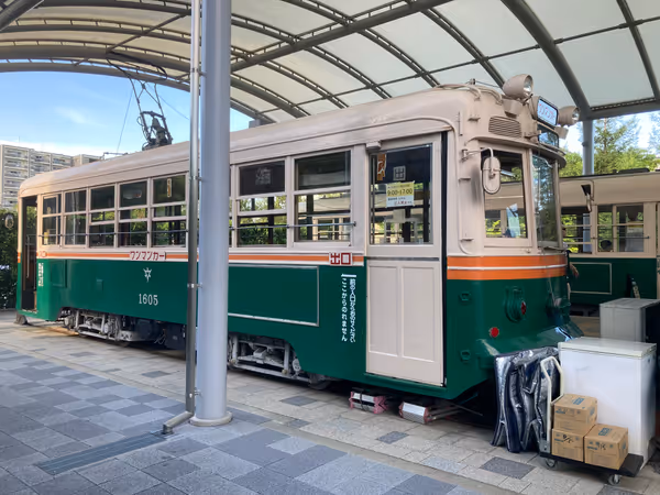 Photo of Umekōji Kyoto Nishi Station | Inside the tram at Umekōji Park Shiden Hiroba | Rest Spot 4
