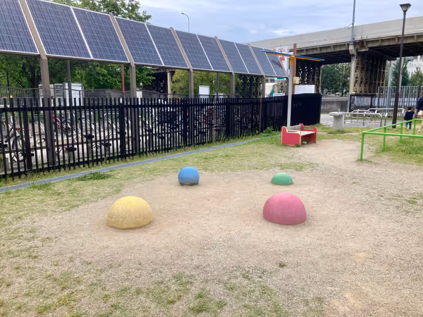 Photo of Umeda Kyoto Nishi Station | Umeda Park Omiya South Exit Bicycle Parking Near the park | Rest Spot 1