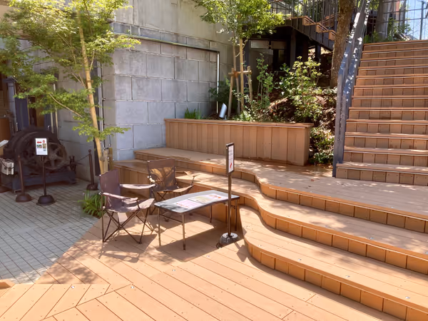 Photo of Kick-Up Station | Biwako Canal Memorial Hall Basement Terrace | Rest Spot 1