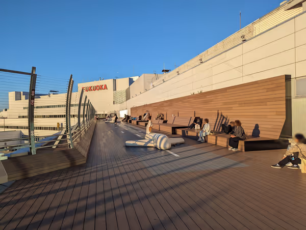 Photo of Fukuoka Airport Station | Fukuoka Airport Domestic Terminal Observation Deck | Rest Spot 2