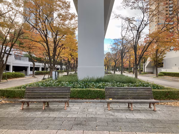 Photo of Island North Exit Station | Rokko Liner Rokko Island Line Bridge Piers | Rest Spot 1