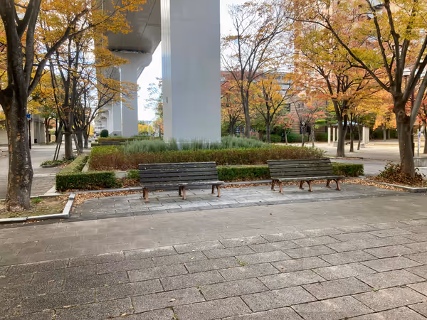 Photo of Island North Exit Station | Rokko Liner Rokko Island Line Bridge Piers | Rest Spot 4