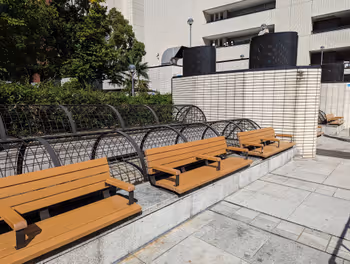 니시테츠 후쿠오카(텐진)역 큐슈 광장의 휴식 장소 8