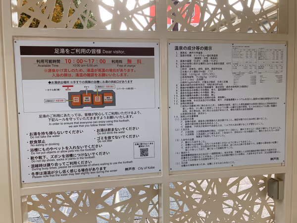 Photo of Island Center Station | Rokko Island River Mall Foot Bath Area | Rest Spot 5